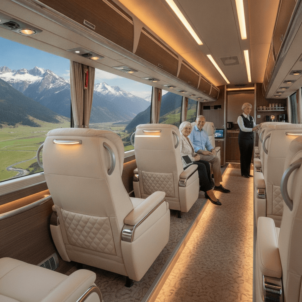 Komfortbus Innenraum